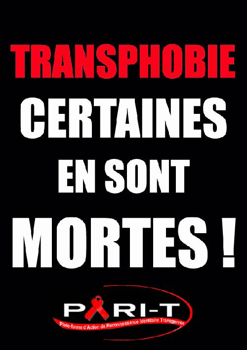 Poster transphobie transgenre