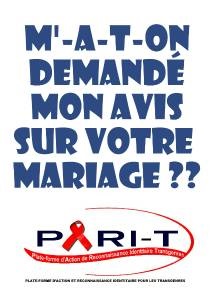 Mariage pour tous